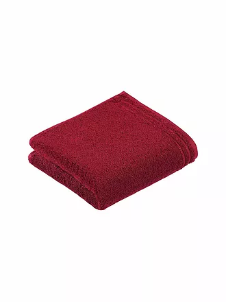 VOSSEN | Serviette CALYPSO FEELING 50x100cm Rubin | 